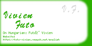 vivien futo business card